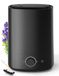AROEVE Luchtbevochtiger, 5 l, mondstuk 360° 50 uur, batterijduur, 28 dB | Ultrasone vernevelaar met diffuser voor etherische oliën, nachtlampje 28 dB, voor slaapkamer, pasgeborenen, planten