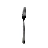 12 Oslo 12-delige dessertvork set, 18,2 cm, zwart, staal