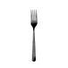12 Oslo 12-delige dessertvork set, 18,2 cm, zwart, staal