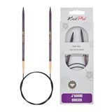 KnitPro J'Adore Cubics Breinaalden - Vaste rondbreinaalden - 40 cm x 5,50 mm