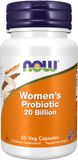 NOW Foods Womans Biotics 20 Milliards 50 Capsules