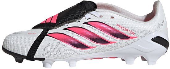 Adidas Performance Predator League Fold-Over Tongue Firm Ground Voetbalschoenen Kids - Kinderen - Wit