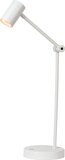 Lucide TIPIK - LED Tafellamp - Oplaadbaar - Wit
