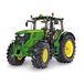 siku 3282, John Deere 6210R Tractor, 1:32, metaal/kunststof, groen, Ackermann-besturing en trekhaak
