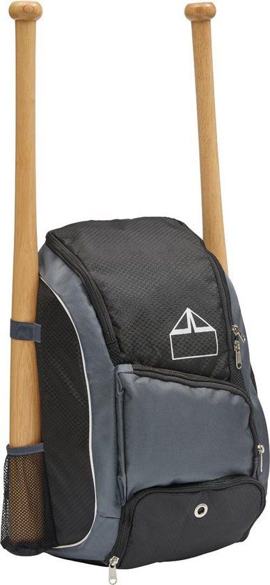 Covee Turn2 Honkbal/Baseball Rugzak, Zwart