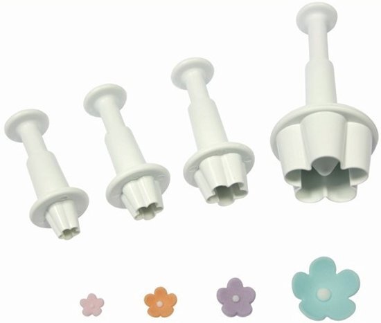 PME Plunger Cutter Bloemen set/4