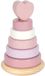 Small Foot Houten Stapeltoren Roze - 7dlg.