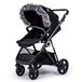 For-Your-Little-One Fur Hood Trim Pram Compatibel op Casual, Donkergrijs
