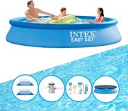Easy Set Intex Zwembad Easy Set - Opblaasbaar - Rond - 305x61 cm - Blauw