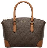 Michael Kors Murphy LG EW Dome Satche Bruin Leer