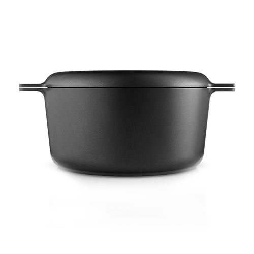 Eva Solo Nordic Kitchen - Braadpan / Kookpan - 24 cm - 4.5L - Zwart