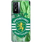 Vivo Hoesje voor Vivo Y76 5G SCP met Portugese groene achtergrond