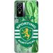 Vivo Hoesje voor Vivo Y76 5G SCP met Portugese groene achtergrond