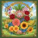 The Global Garden: Coloring National Symbols of the World with Daily Positive Affirmation
