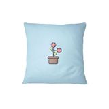 Bona Basics, Decoratieve kussenhoes, Lichtblauw, 60x60 cm