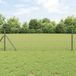 vidaXL Hexagon Hek 0,8 x 50 m PVC Grijs