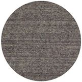 DÉJA Living Vloerkleed Rond Ø240cm - Laagpolig Grijs Wol - Bela