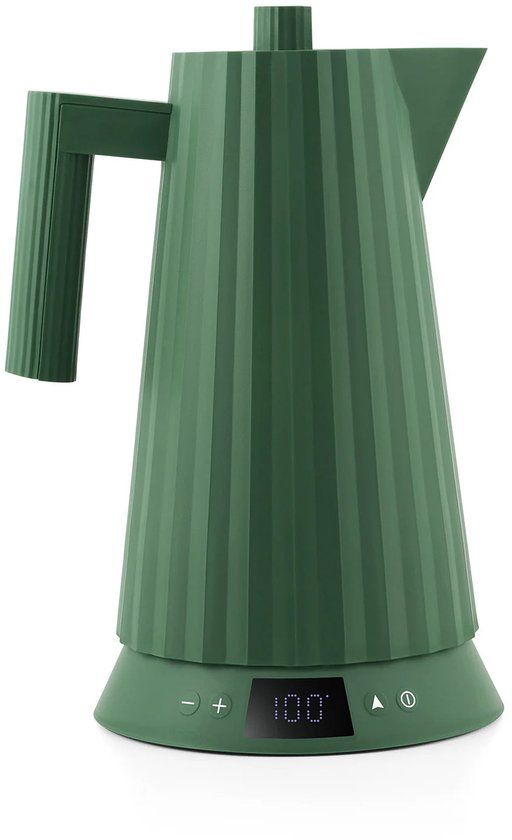 Alessi Plissé - Temperature-Control-Waterkoker - Groen