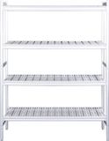 Saro Aluminium Plank Met Kunststof Roosters 475x974mm