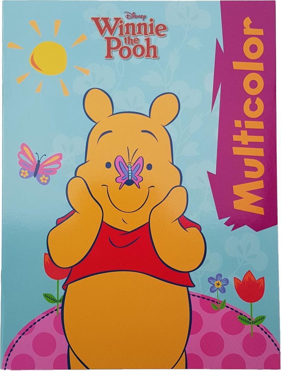 Disney Disney’s Winnie the pooh Kleurboek +/- 16 kleurplaten