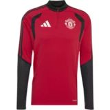 adidas Manchester United Trainingsshirt Kwartrits - Rood - Maat Medium