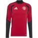 adidas Manchester United Trainingsshirt Kwartrits - Rood - Maat Medium