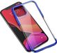 Baseus Étui de protection rigide iPhone 11 Pro Max - Glitter - Transparent/bleu