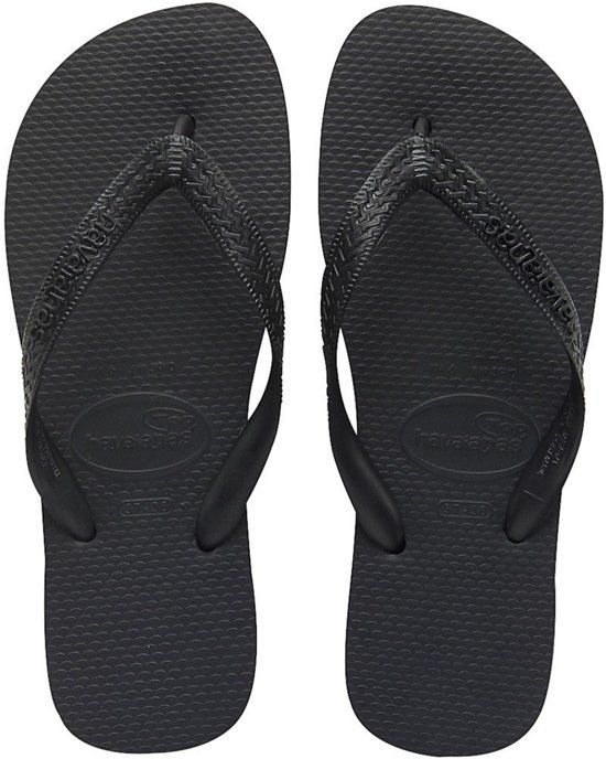 Havaianas Top Slippers Unisex - Black - 7891109486221