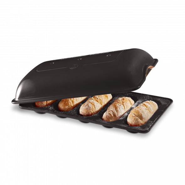 Emile Henry Mini-baguettes Baker