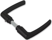 Dulimex AMI Deurkruk Blokmodel 332 Quickstift Zwart DD:38-42mm DKR 332 40 BE