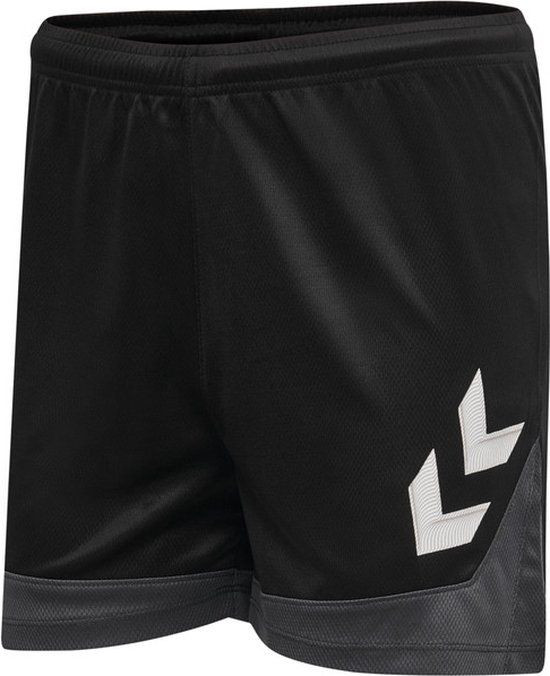 Hummel Lead Poly Short Dames - Zwart - Maat XS