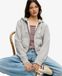 Superdry Femme Sweat à Capuche Zippé Court Athletic Essentials Grey Taille: 44