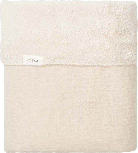 Koeka Faro Ledikantdeken - Wit - 100x150 cm