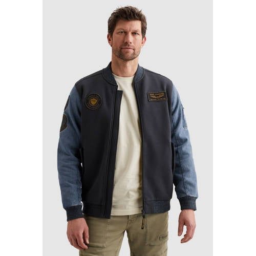 PME Legend baseball Hybrid jacket donkerblauw