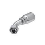 Gates Fluid Power 7100-19679-5 slang fitting, 12G12FBSPORX45 3/4" Bore naar 3/4" Global Bsp Female 45 graden