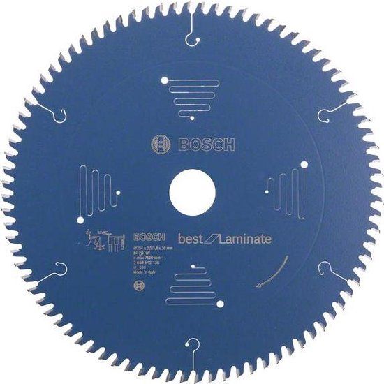 Bosch Professional Cirkelzaagblad voor Laminaat | Ø 254mm Asgat 30mm 84T - 2608642135