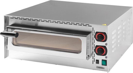 Casselin CFRP1400 Pizzaoven - RVS - 400