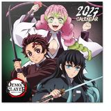Grupo Erik Demon Slayer 2027 Wall Calendar 30 x 30 cm Calendars