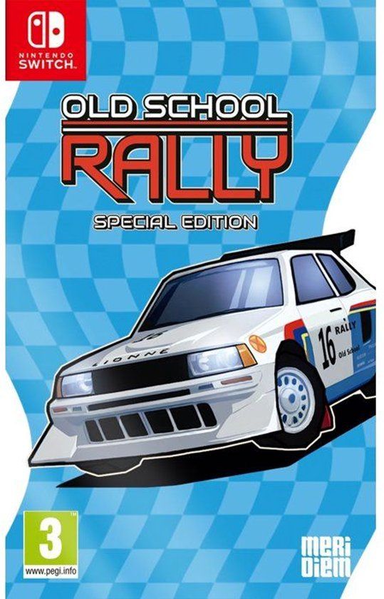 Microids OLD SCHOOL RALLY - Speciale Editie - Nintendo Switch-spel