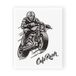 Quattroerre 4R Quattroerre.it 6333 sticker Cafe Racer tafel
