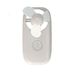 Merkloos / Sans marque Gerimport Mini ventilator/handventilator - 11 x 6 x 5 cm - Grijs - Verkoeling in zomer