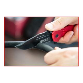 KS Tools vouwmes met slot en gordelsnijder - 1 stuk