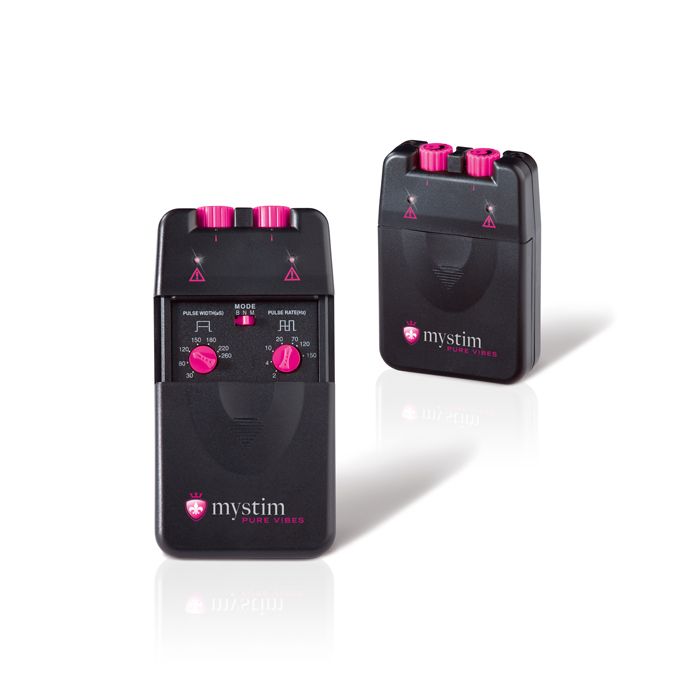 Mystim Pure Vibes Powerbox - Black/Pink