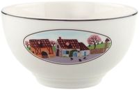 Villeroy & Boch Design Naif mueslikom, premium porselein, wit/meerkleurig