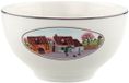 Villeroy & Boch Design Naif mueslikom, premium porselein, wit/meerkleurig