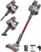 Auronic Steelstofzuiger Draadloos 220W - Grijs/Rood