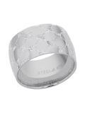 JOOP! Bague en acier inoxydable pour femme, couleur argent, livrée dans un coffret cadeau