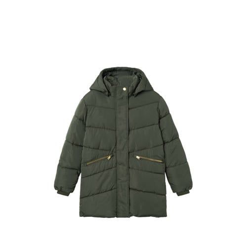 NAME IT KIDS NKFMEMO Winterjas - Donkergroen