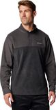 Columbia Steens Mountain™ Half Snap II Men's Outdoortrui - Charcoal Heather, Shark - Maat S