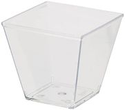 guillin - Moulipack verine60 C Sachet de 50 Verrine-vorm piramidevorm 6 cl, polystyreen, transparant, 5,1 x 5,1 x 4,6 cm